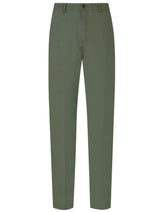 D Olive Classic Fit Cotton Trouser FTC2461C-28
