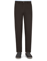 Chocolate Classic Fit Cotton Trouser FTC2527C-30