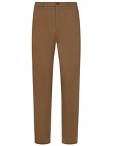 Rust Smart Fit Cotton Trouser FTC2529S-30