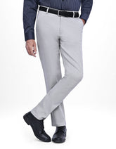 Silver Classic Fit Cotton Trouser FTC2550C-28