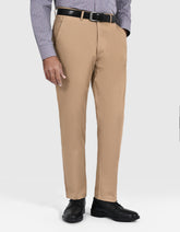 Khaki Smart Fit Cotton Trouser FTC2555S-30