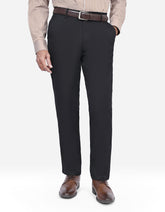 Black Smart Fit Cotton Trouser FTC2565S-28