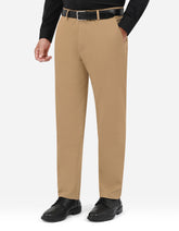 Khaki Classic Fit Cotton Trouser FTC2639C-32