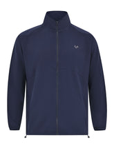 Gym Full Zipper Navy GFZ2600-2 Cut n Sew Uniworth GFZ2600-2-S