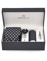Black Dotted Men Accessories Box