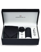 Black Texture Men Accessories Box