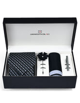 Black Geometric Men Accessories Box