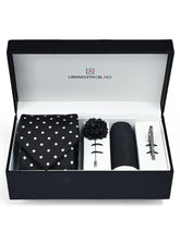 Black Dotted Men Accessories Box
