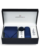 Navy Plain Men Accessories Box