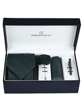 Black Texture Men Accessories Box
