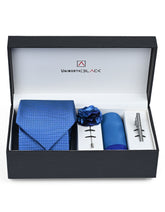 Blue Dotted Men Accessories Box