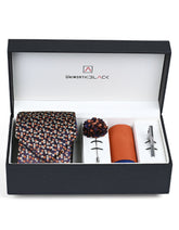 Rust Floral Men Accessories Box