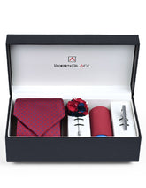Red Dotted Men Accessories Box