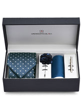 Blue Dotted Men Accessories Box