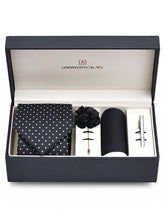 Black Dotted Men Accessories Box