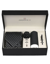 Black Dotted Men Accessories Box