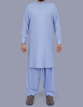 Sky Texture Kameez Shalwar KS2542S-XS