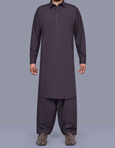 Plum Plain Kameez Shalwar KS2614R-XS