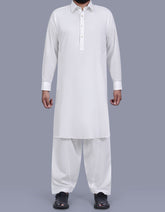 White Plain Kameez Shalwar KS2688R-XS