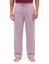Red Check Cross Pocket Woven Pajama