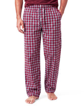 Red Check Cross Pocket Woven Pajama