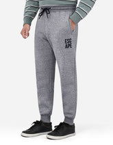Charcoal Melange Printed LSP2607-S