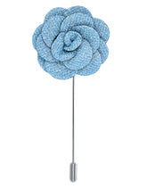 Sky Floral Coat Lapel Pin