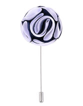 Green Floral Coat Lapel Pin