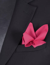 100%Polyester Pink Pocket Square