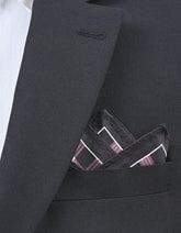 Brown 100% Polyester Pocket Square