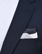 White Plain Pocket Square