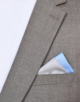 Sky Floral Pocket Square