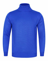 Blue Plain Pull Over SFA2203-1-XS