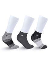 Pack of 3-Multi Geometric Ankle Socks
