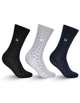 Pack Of 3-Multi Geometric Socks