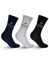 Pack Of 3-Multi Geometric Socks