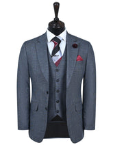 Grey Texture Suit ST2542C-34