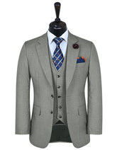 L Brown Texture Suit ST2546C-34