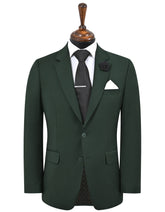 D Green Plain Suit ST2608-4C-34