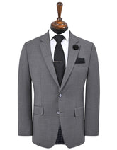 Grey Plain Suit ST2613-4C-34