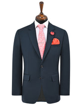D Teal Plain Suit ST2614-4S-34