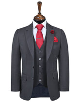 Charcoal Plain Suit ST2662C-34