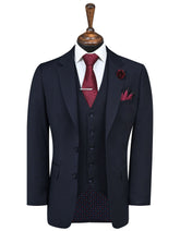 Navy Plain Suit ST2665S-34