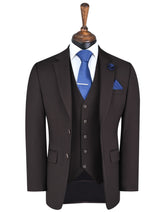 Chocolate Plain Suit ST2670S-34