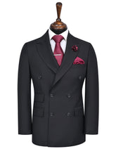 Black Plain Suit ST2687C-34