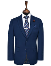 Navy Texture Suit ST2690-1S-34