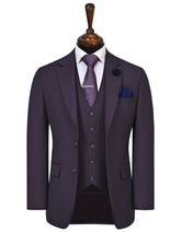 Plum Texture Suit ST2718S-34
