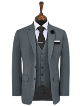 Grey Plain Suit ST2745C-34