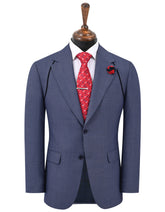 M Blue Texture Suit ST2840S-36