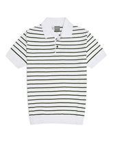 White Stripe Pull Over STP2604-M